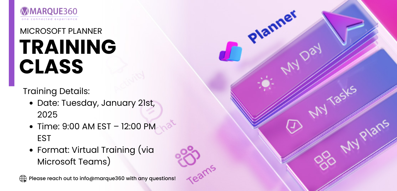 Microsoft Planner Training