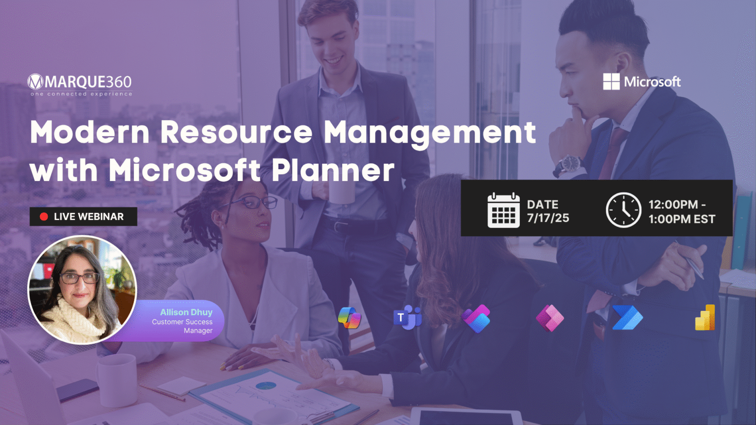 Modern Resource Management with Microsoft Planner - Marque360