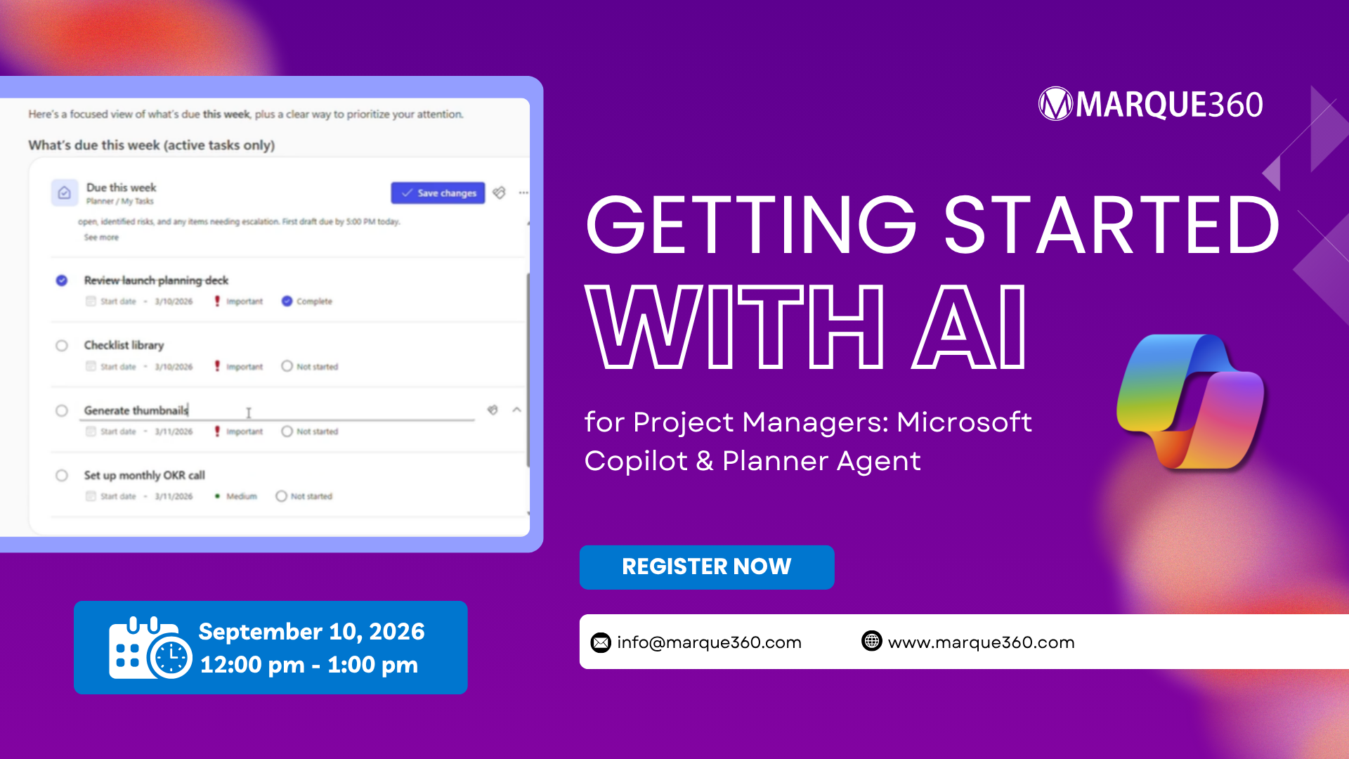 Getting Started with AI for Project Managers: Microsoft Copilot & Planner Agent