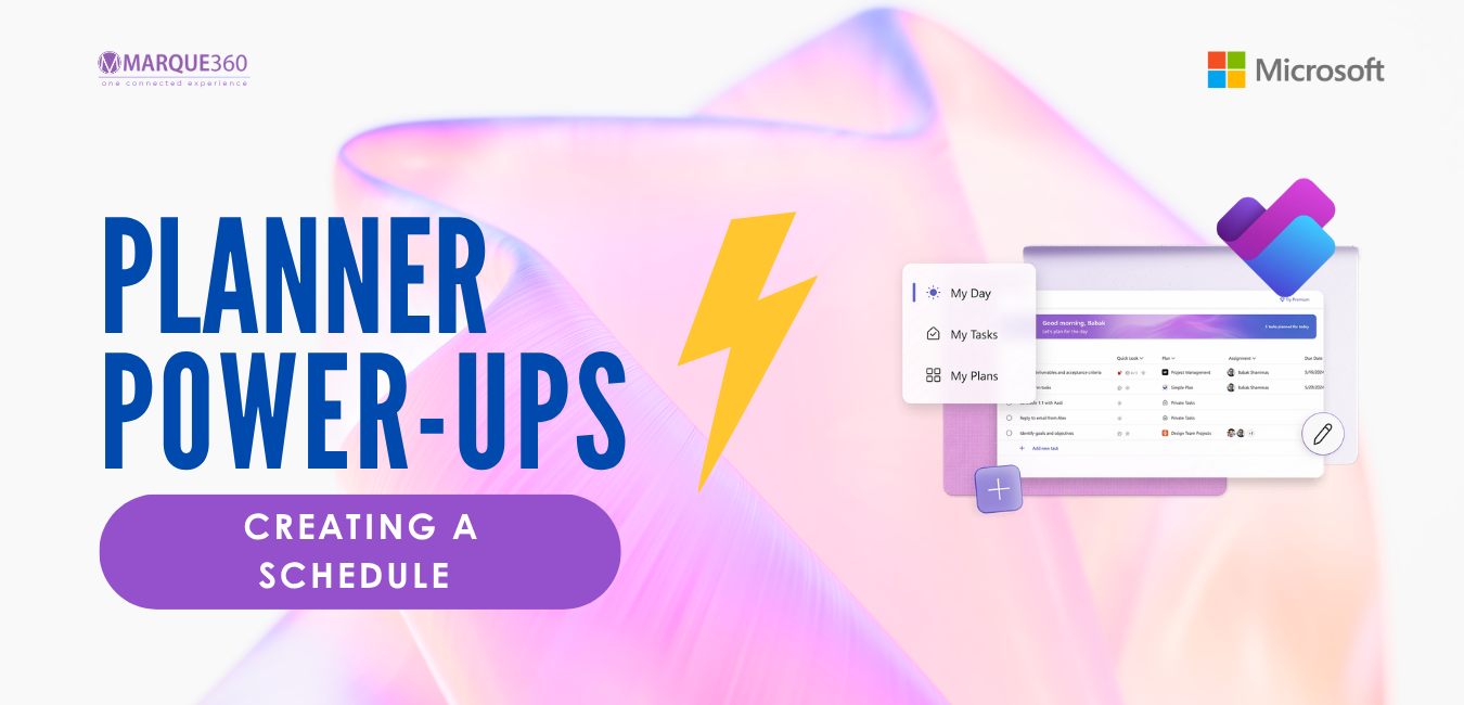 Planner Power Powerups: Creating a Schedule